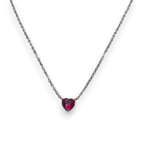 925 Red Heart Chain