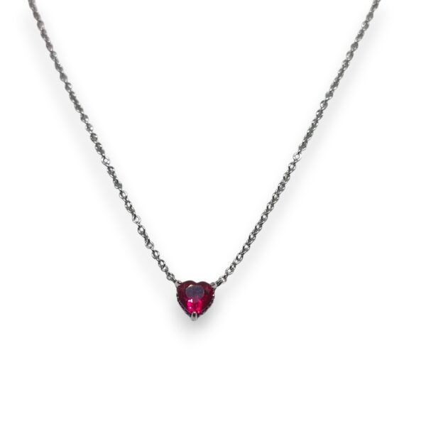 925 Red Heart Chain