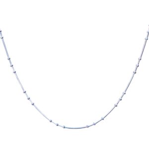 925 Silver Ball Beaded Chain