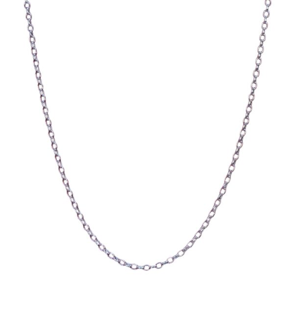 925 Sterling Silver Round Link Chain