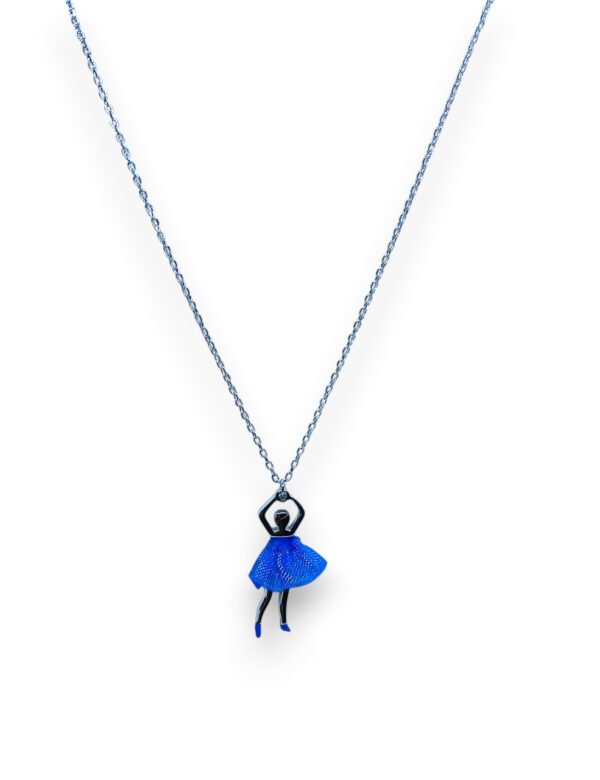925 Sterling Silver Dancing Doll Chain