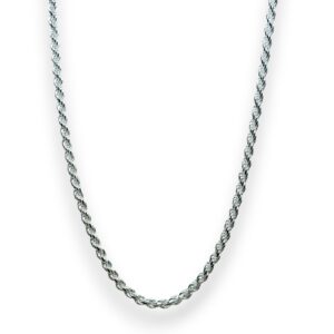 925 Sterling Silver Rope Chain