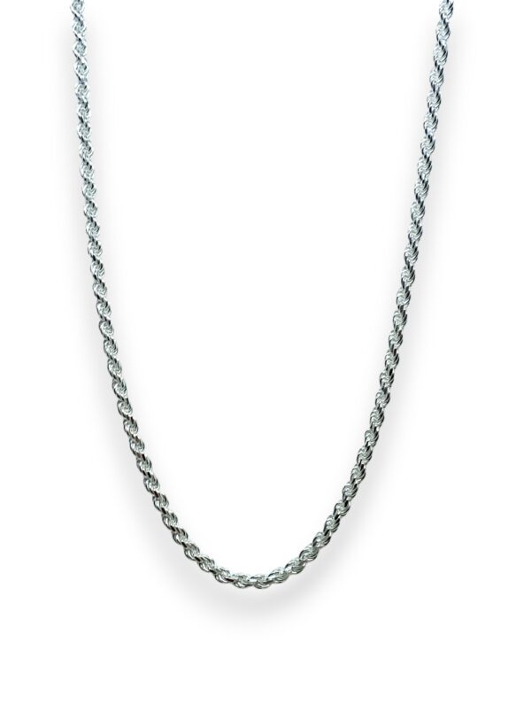 925 Sterling Silver Rope Chain