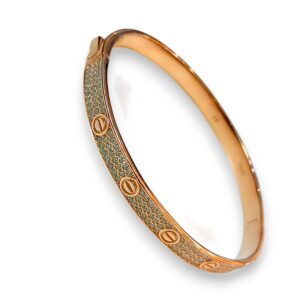 925 Silver Bracelet Rose Gold Cartier