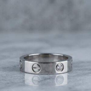 925 Silver Cartier Ring