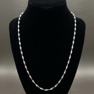 925 Sterling Silver Disco Chain
