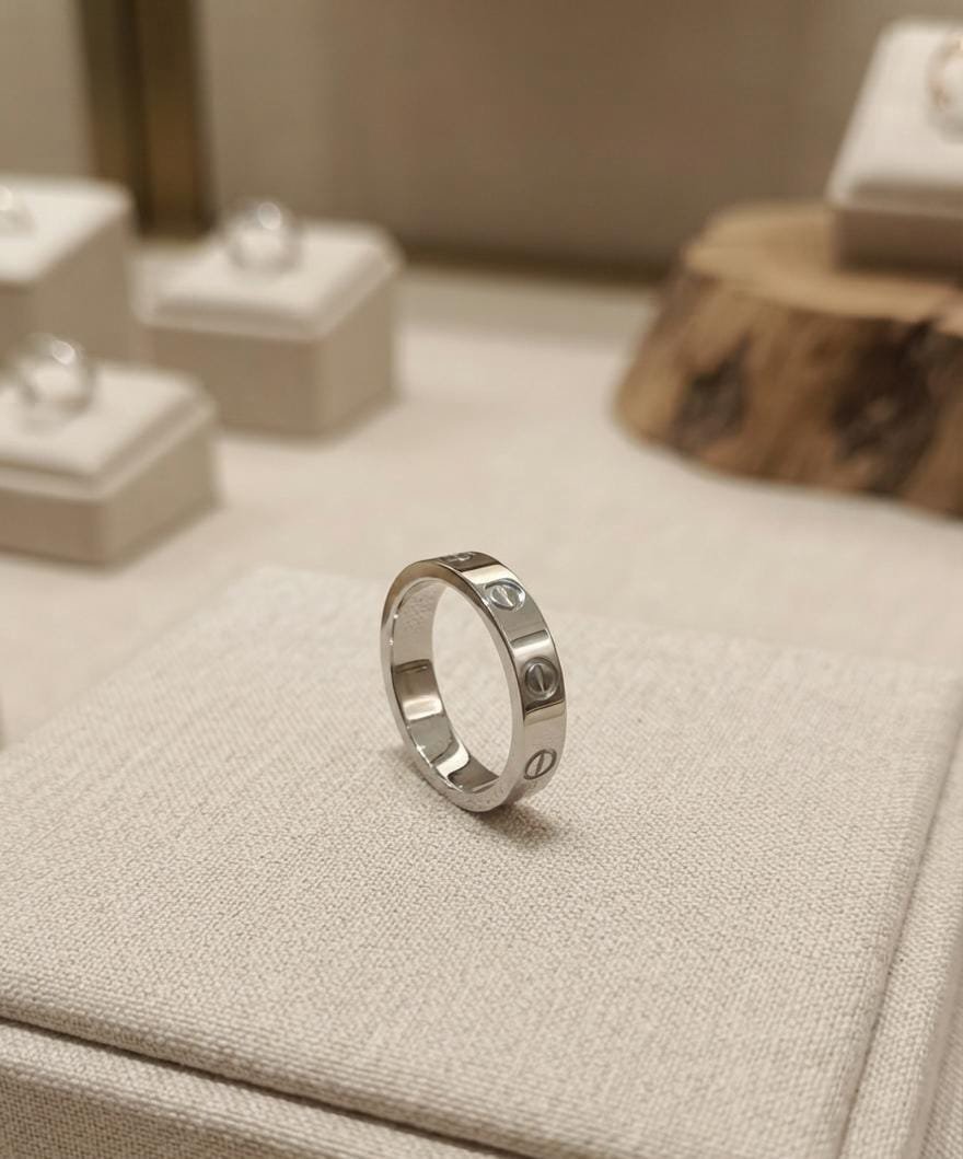925 Silver Cartier Ring