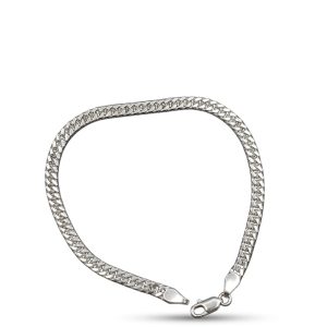 925 Silver Curb Bracelet