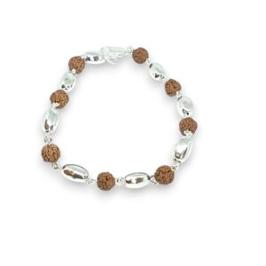 925 Silver Rudraksh Rakhi