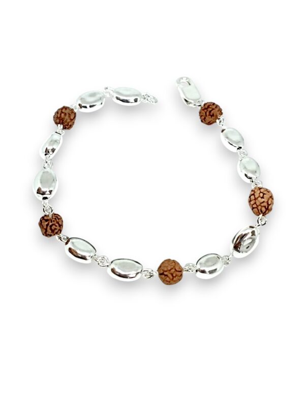 925 Silver Rudraksh Rakhi