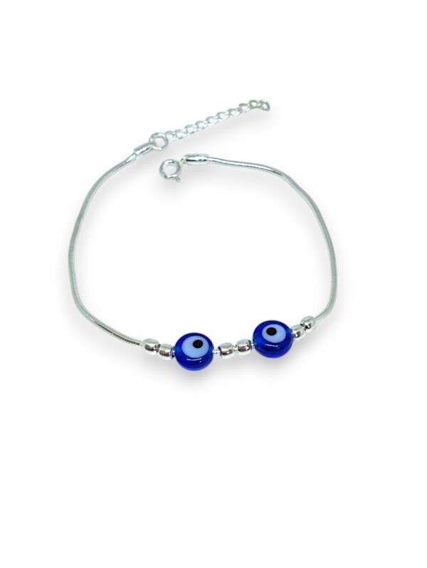 925 Silver Evil Eye Rakhi