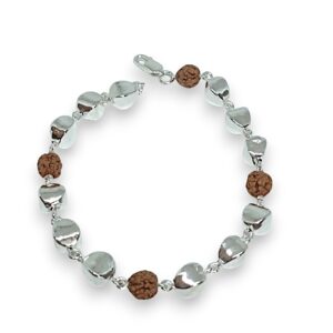 925 Silver Rudraksh Rakhi