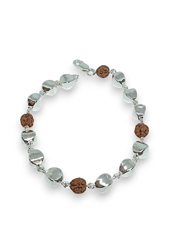 925 Silver Rudraksh Rakhi