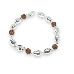 925 Silver Rudraksh Rakhi