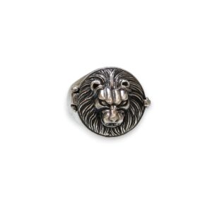 925 Silver Ring with hidden space (dabbi)