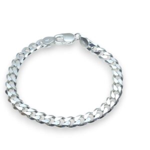 925 Silver Curb Bracelet