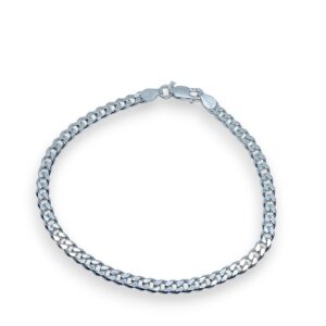 925 Silver Curb Bracelet