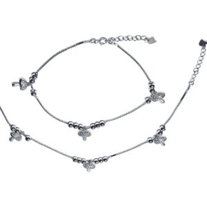 925 Sterling Silver Anklets