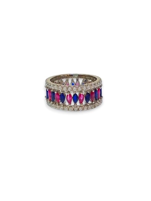 925 Silver Band Ring