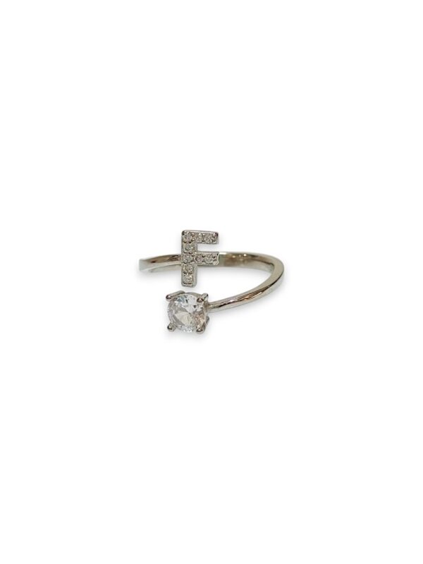 925 Silver Alphabet Ring
