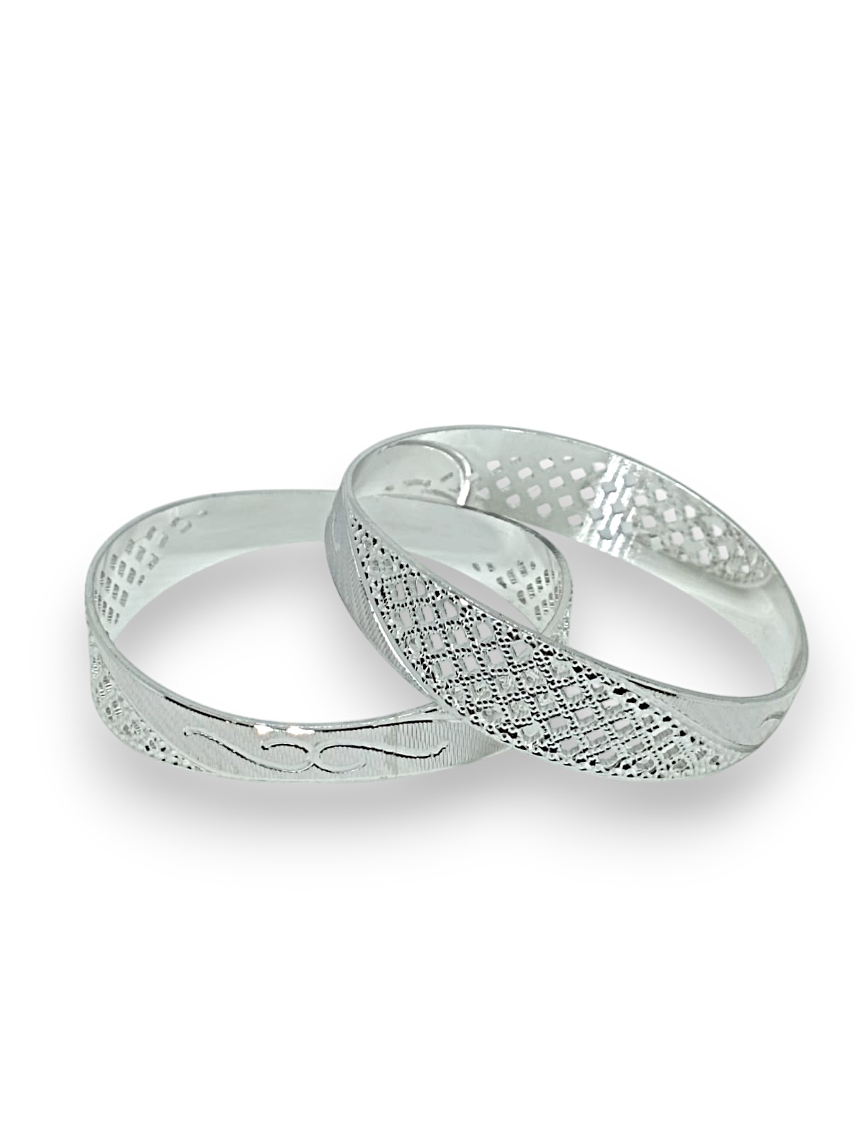 925 Silver Reticular Bangles