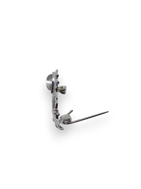 925 Silver Leaf Brooch - Image 2