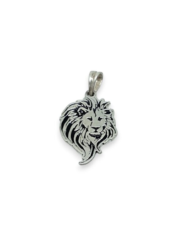 925 Silver Pendent Lion Face