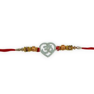 925 Silver Rakhi Om