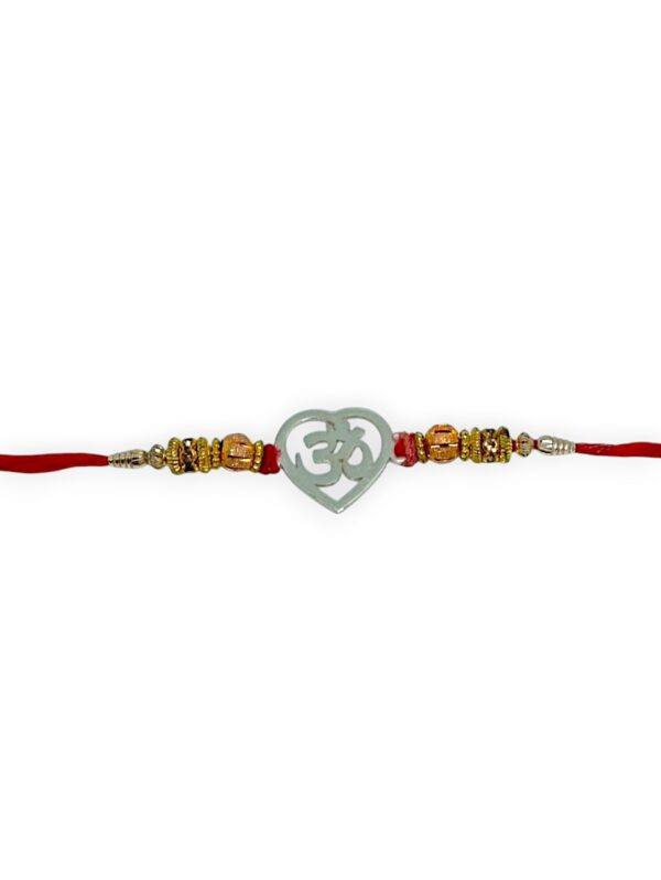 925 Silver Rakhi Om