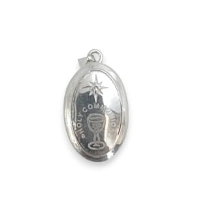 925 Silver Pendent Oval Shape Openable