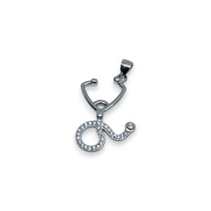 925 Silver Pendent Stethoscope