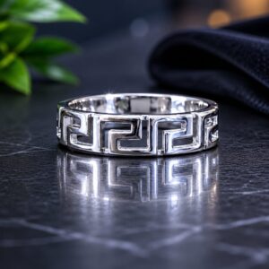 925 Silver Band Ring
