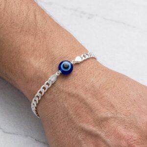 925 Silver Evil Eye Rakhi