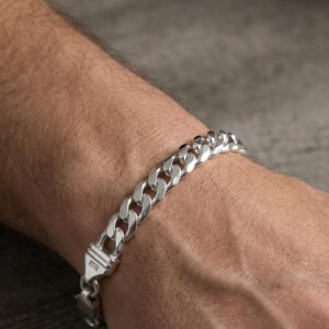 925 Silver Curb Bracelet