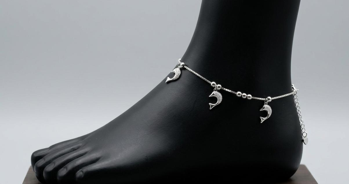 925 Sterling Silver Anklets