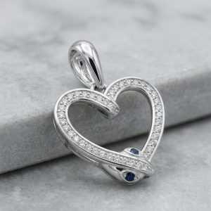 925 Silver Pendent Heart