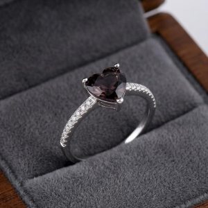 925 Silver Heart Ring