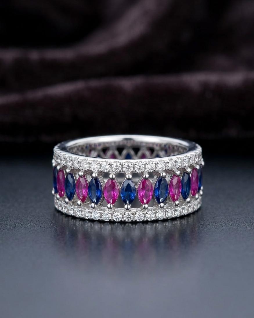 925 Silver Band Ring