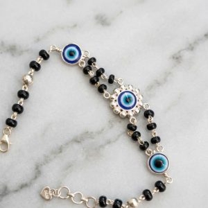 925 Silver Bracelet Evil Eye
