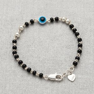 925 Silver Evil Eye Bracelet
