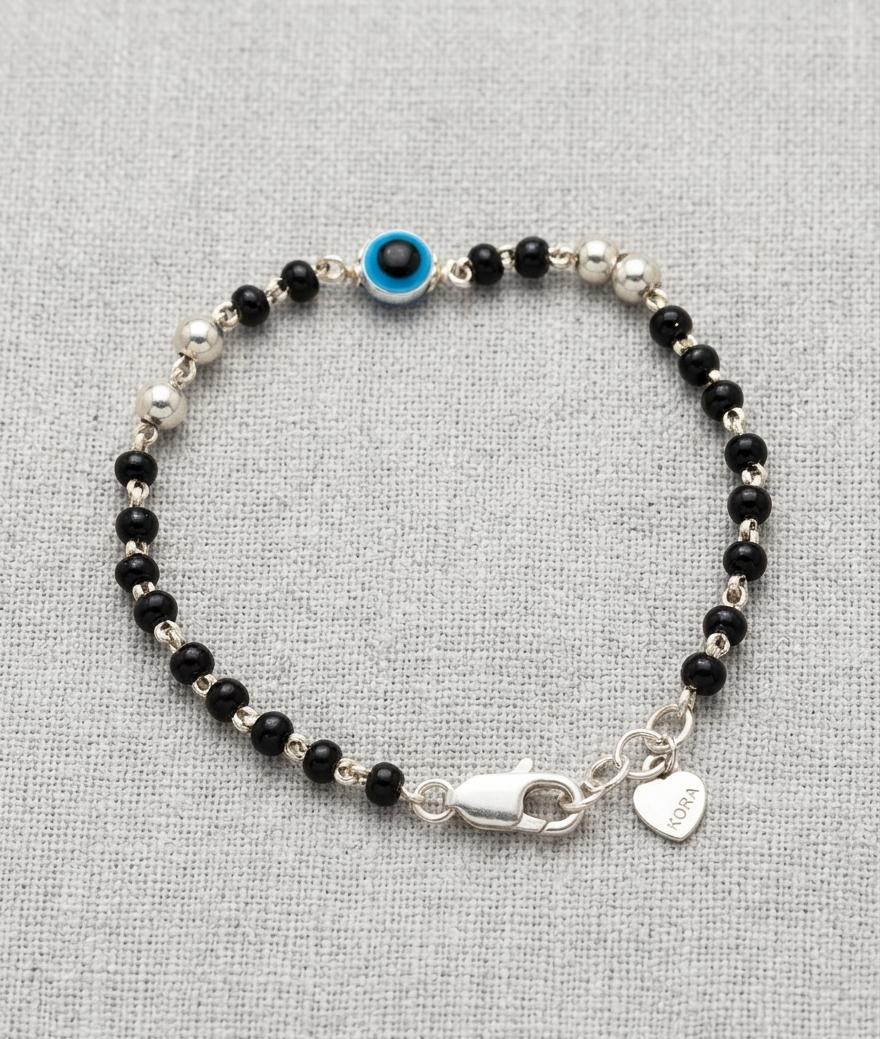 925 Silver Evil Eye Bracelet