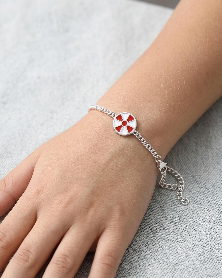 925 Silver Kids Rakhi - Image 2