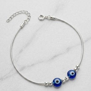 925 Silver Evil Eye Rakhi