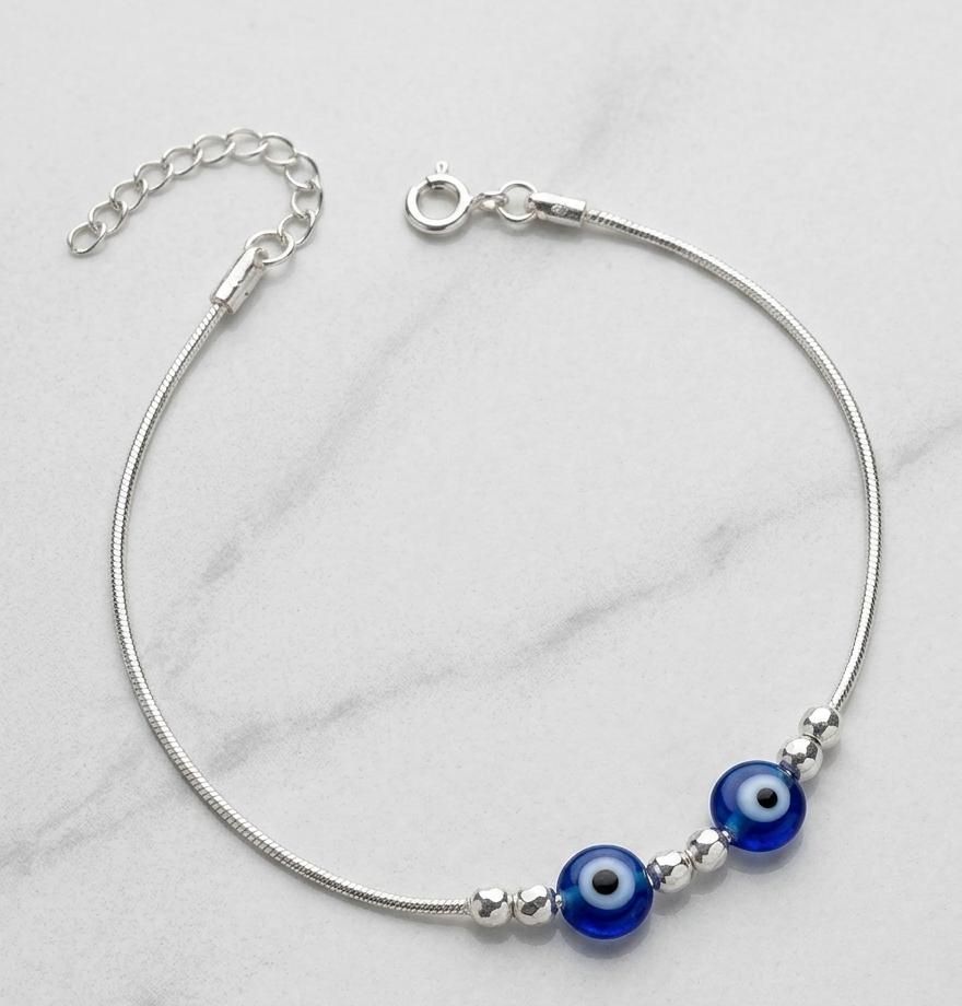 925 Silver Evil Eye Rakhi