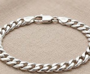 925 Silver Curb Bracelet