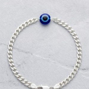 925 Silver Evil Eye Rakhi