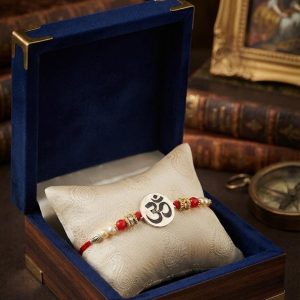 925 Silver Rakhi Om