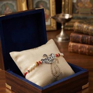 925 Silver Rakhi Mahadev