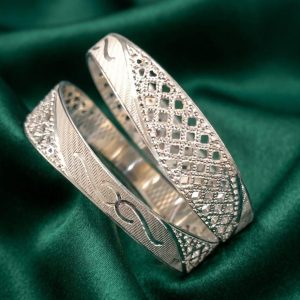 925 Silver Reticular Bangles