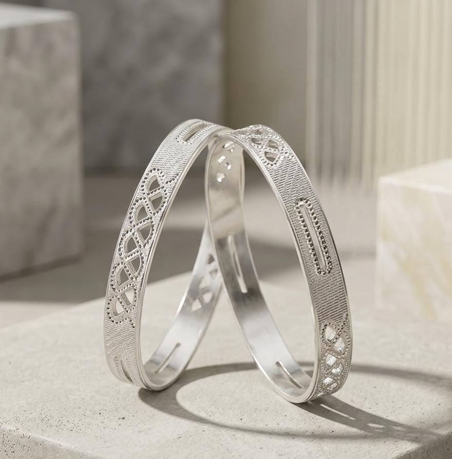 925 Silver Bangles